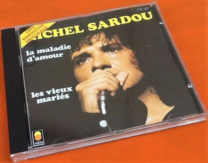 Album CD   Michel Sardou   La maladie d' amour (1987) - photo numéro 1