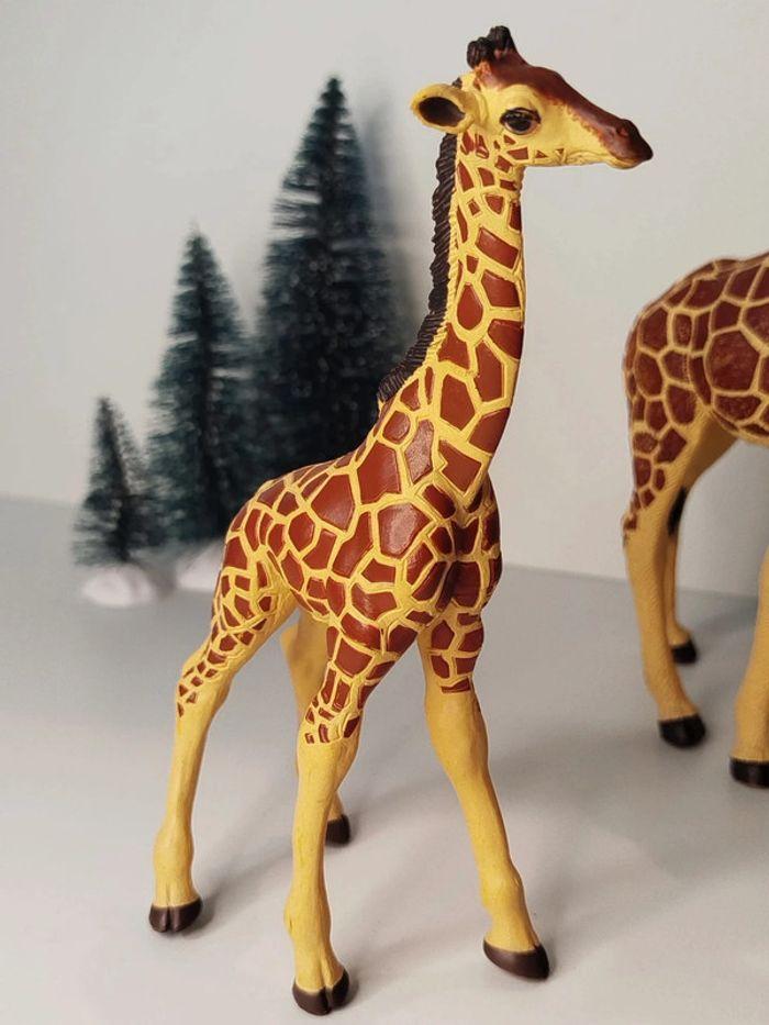 Figurine girafe et son girafon Papo - photo numéro 4