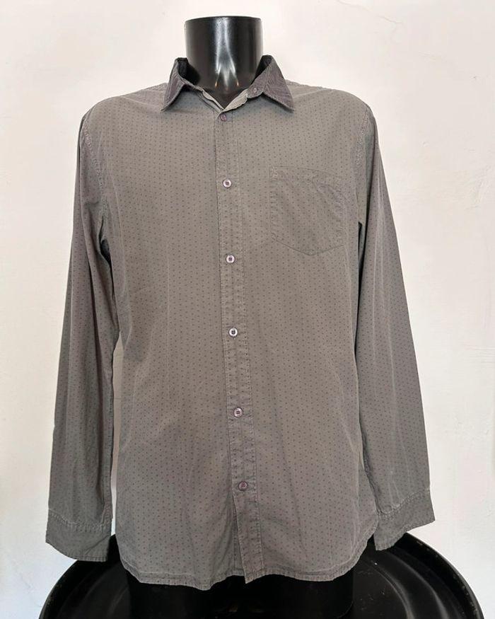 Chemise grise manches longues Teddy Smith taille XL - photo numéro 1