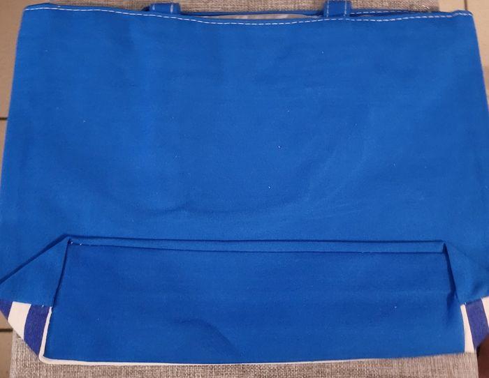 Sac de plage ligne bleu - photo numéro 2