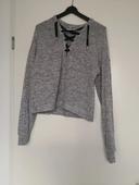 Pull gris chiné taille M