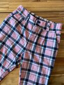 Pantalon tartan rose - taille S