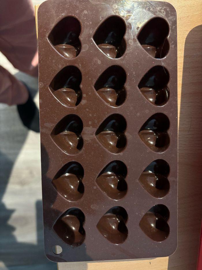 Moule pour chocolat motif cœur