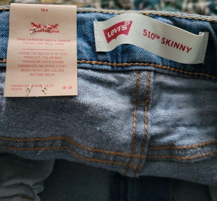 Jeans skinny Levi's 510  fille 16 ans neuf avec étiquette - photo numéro 4