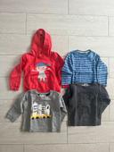 Lot de quatre Sweat garçon, taille six ans