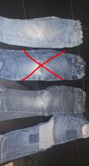 Lot 3 jeans