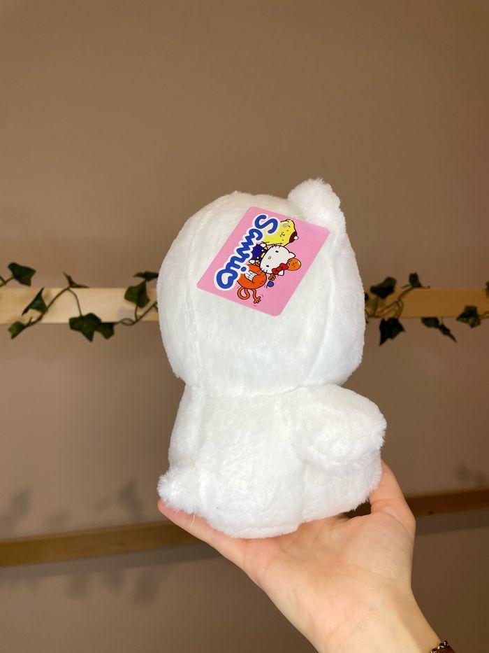 Peluche Hello Kitty déguisement ours polaire blanc - photo numéro 5