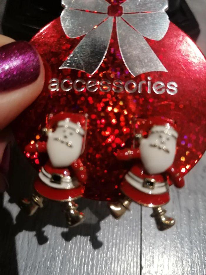 Boucles d oreilles Père Noël 🎅 - photo numéro 6