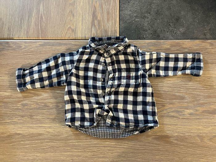 Chemise à carreaux petit bateau - photo numéro 1