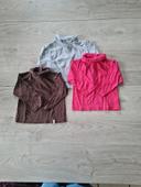 Lot Tee-shirt col roulé