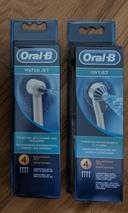 Oral b canules oxyjet et water jet : neufs