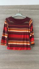 Pull manche 3/4 T 44 C&A style vintage