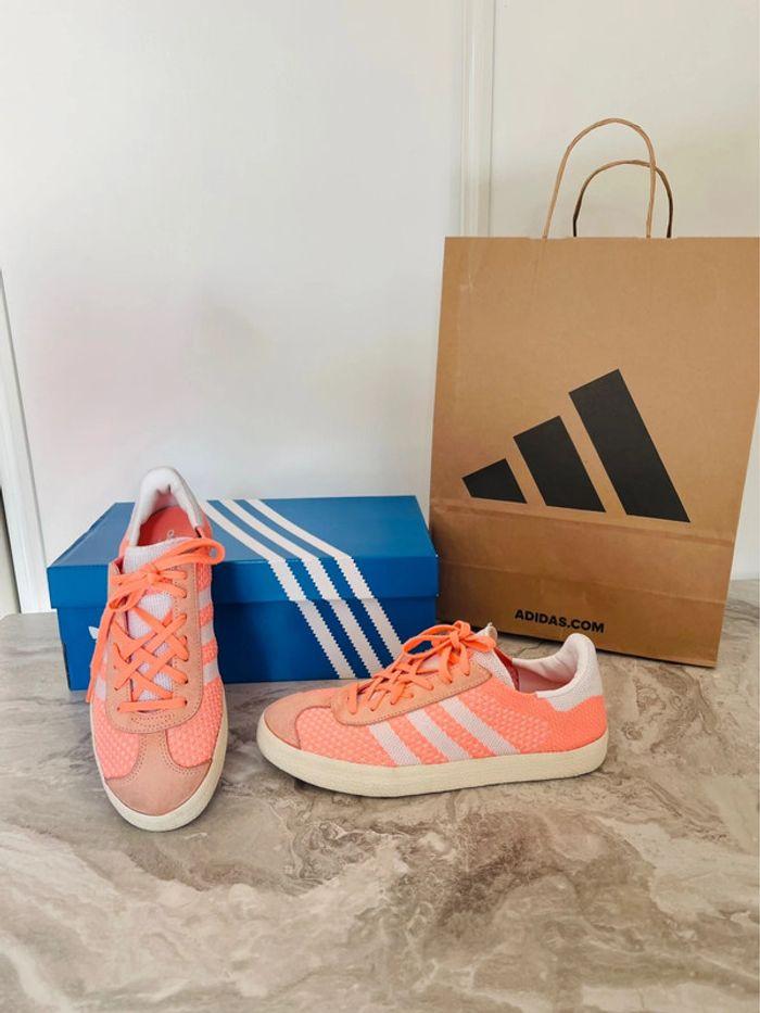 Baskets Adidas Gazelle Primeknit sun glow 38.5 - photo numéro 1