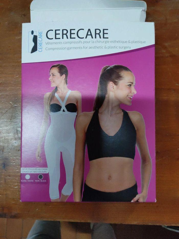 Cerecare boléro compressif 80C noir pour chirurgie esthétique - photo numéro 1