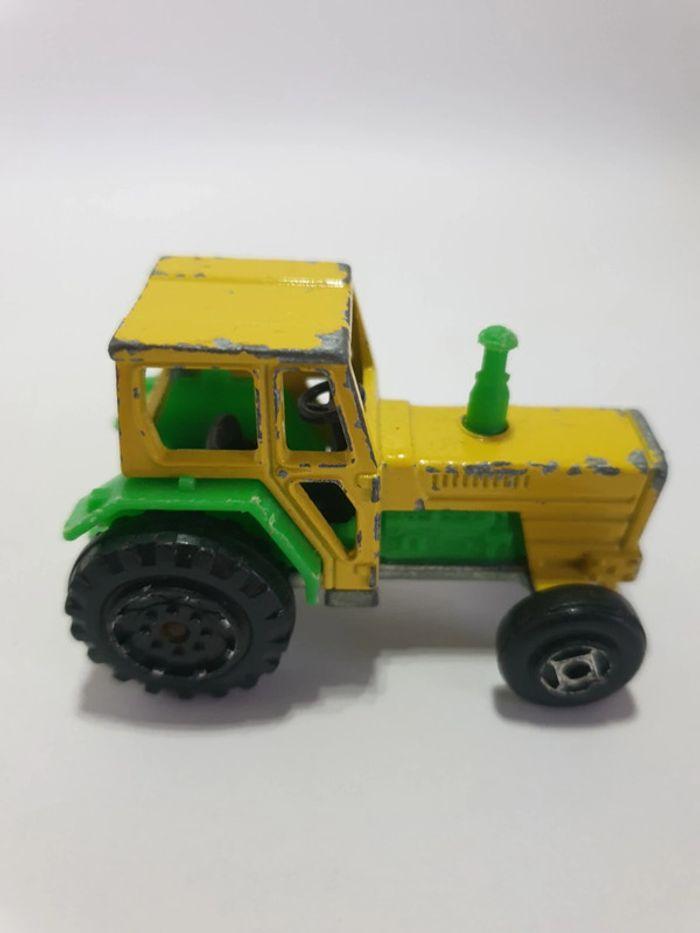 Tracteur Jaune/Vert Majorette 208 - 1/60 Made in France 🇫🇷 - photo numéro 6