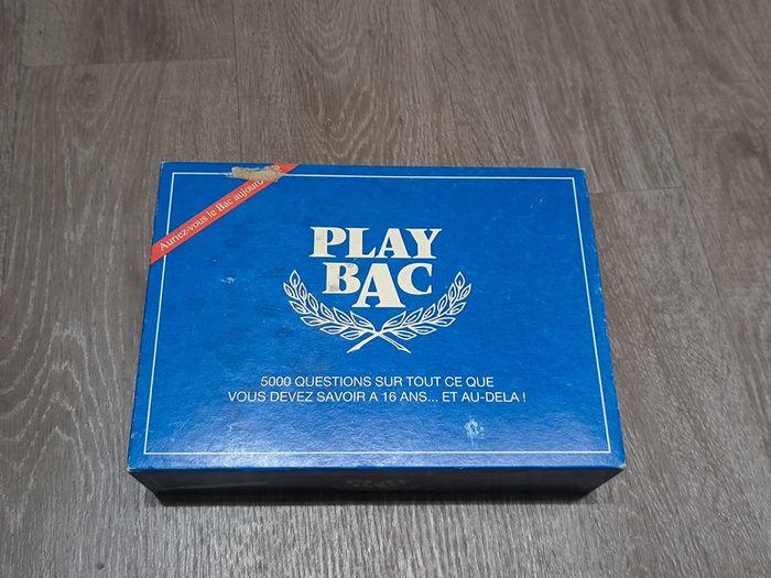 Vintage Jeu de questions play bac - photo numéro 1