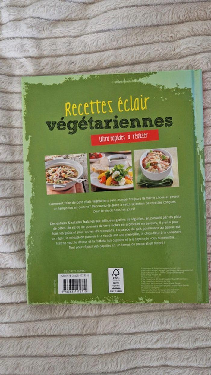 Livre cuisine recettes vegetariennes - photo numéro 2