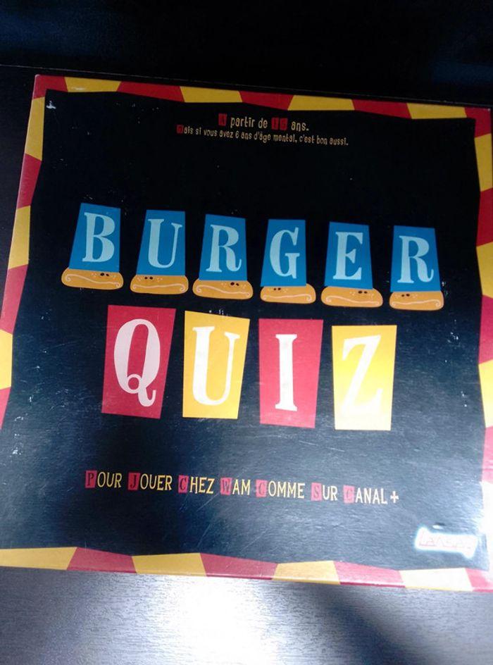 Jeu de société : burger quiz - photo numéro 1