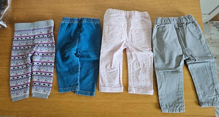 Lot de 4 pantalons 6 mois - photo numéro 2