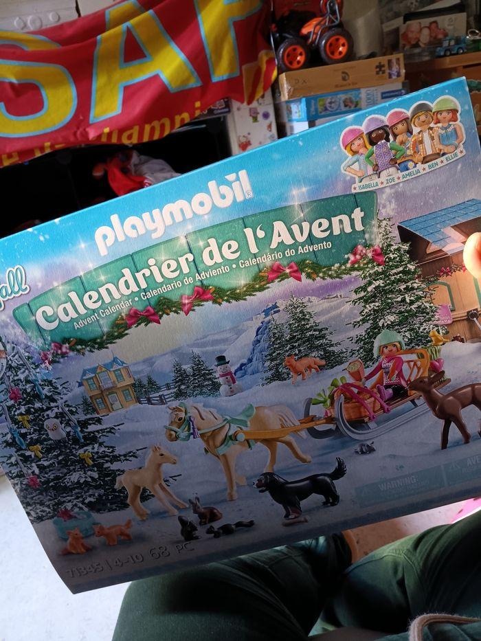 Calendrier de l'avent playmobil