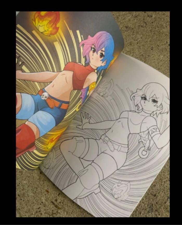 Livre de coloriage manga - photo numéro 3