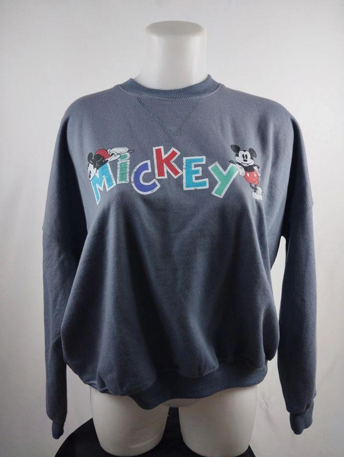 Sweat-shirt vintage Mickey Jennyfer - Taille S - photo numéro 1