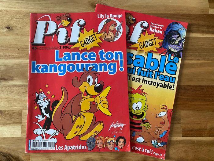 Lot de 2 magazines Pif Gadget de 2007 et 2008 - photo numéro 1