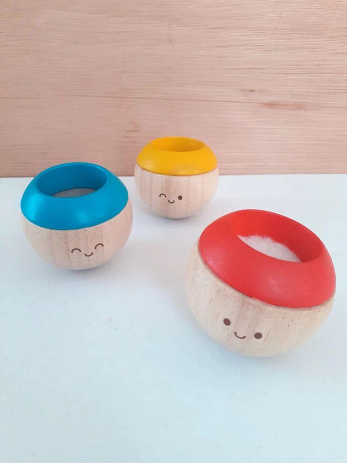 Têtes sensorielles en bois par Plan Toys - photo numéro 1