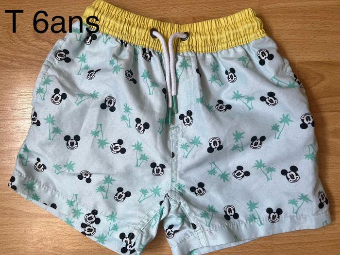 Short de bain Mickey T 6ans