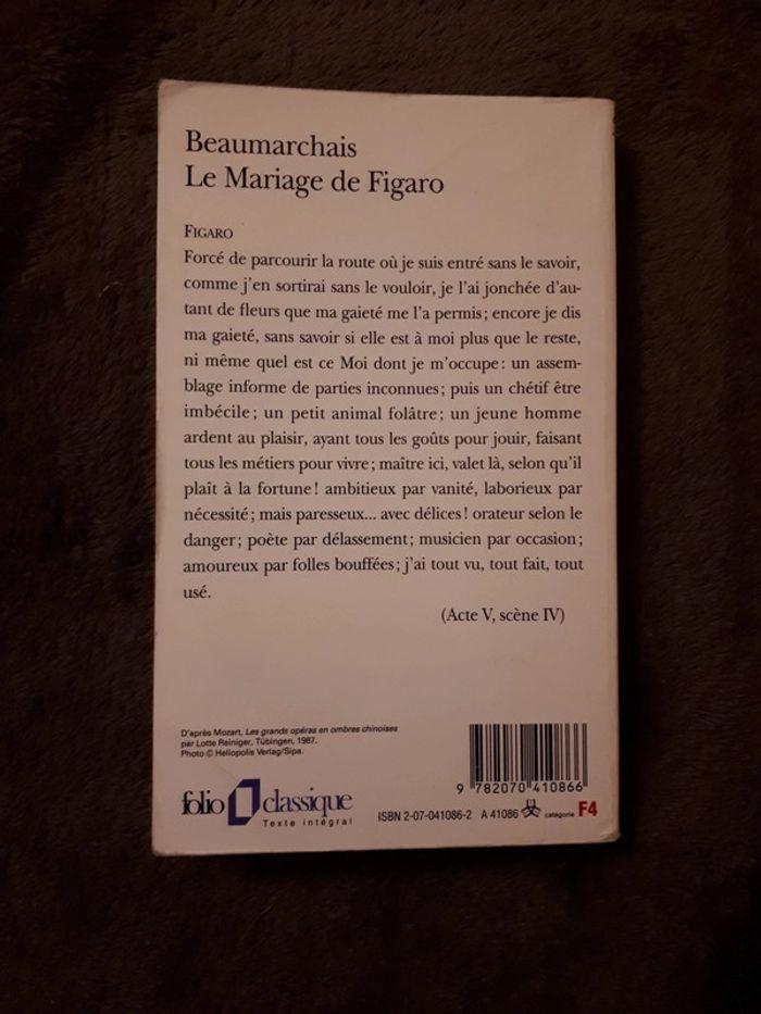 Le mariage de Figaro, de Beaumarchais - photo numéro 3