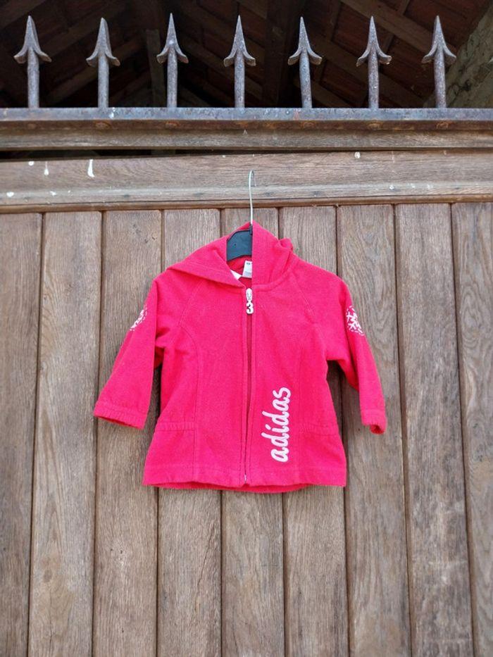 Veste bébé fille Adidas 12 mois - photo numéro 1