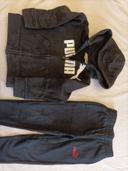 Sweat Puma gilet et pantalon