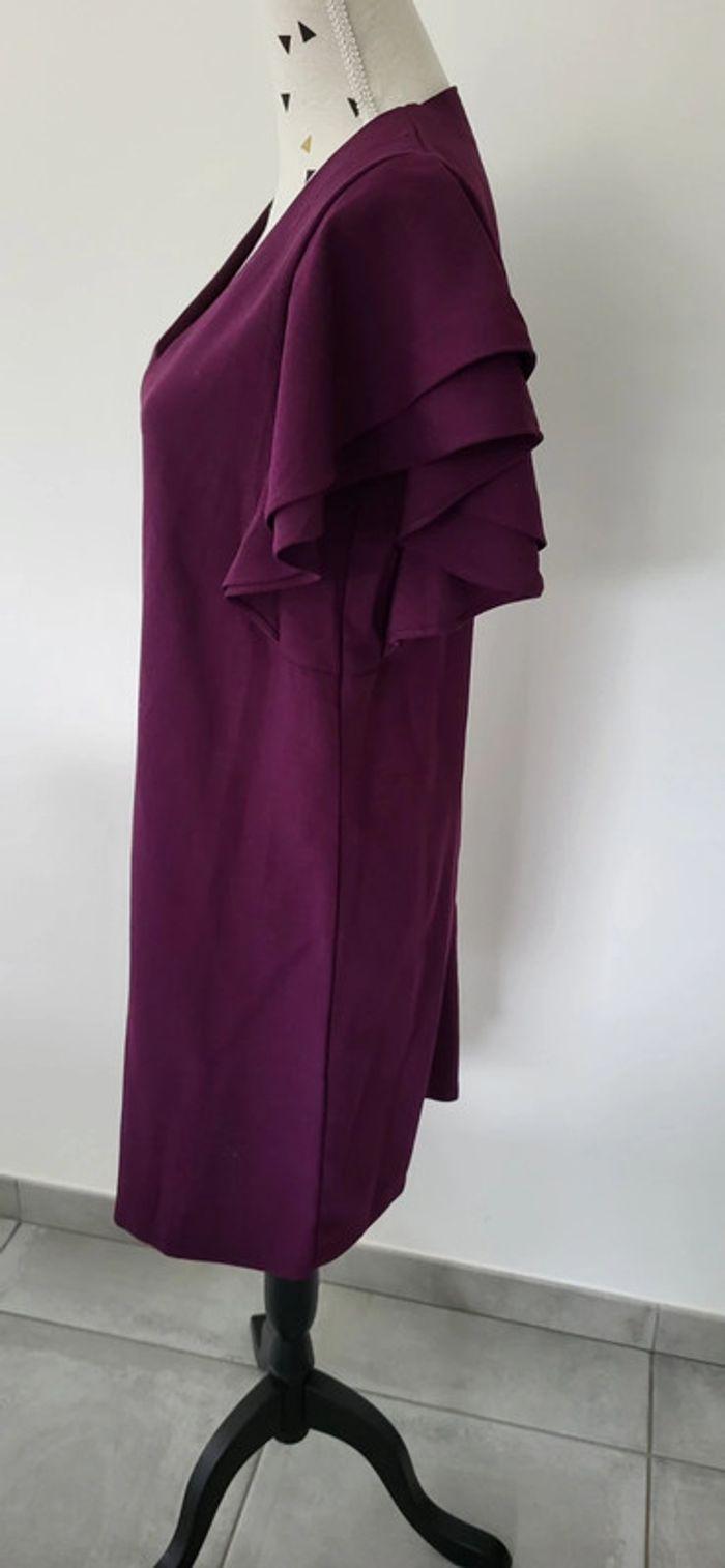 Robe violette manche volontes - photo numéro 2