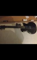 Guitare électrique LAG imperator 100 BLK