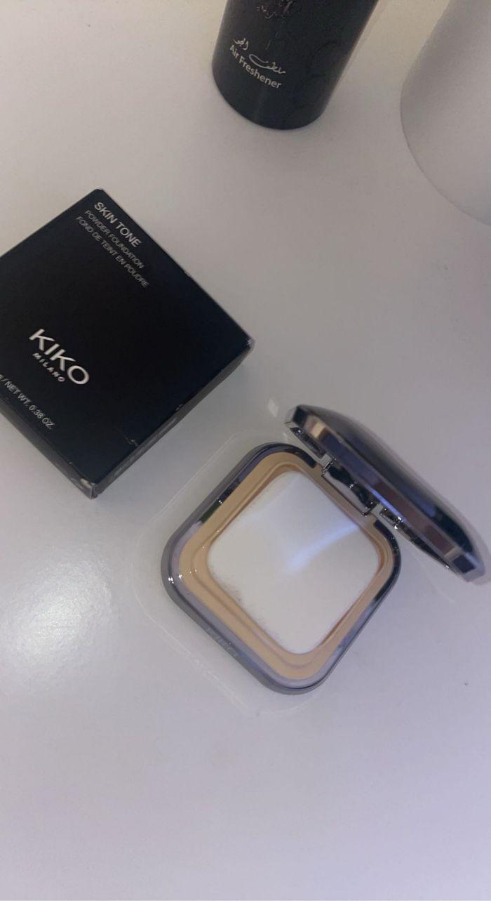 Fond de teint poudre kiko skin tone Peaux foncés ou mates neuf emballage - photo numéro 2