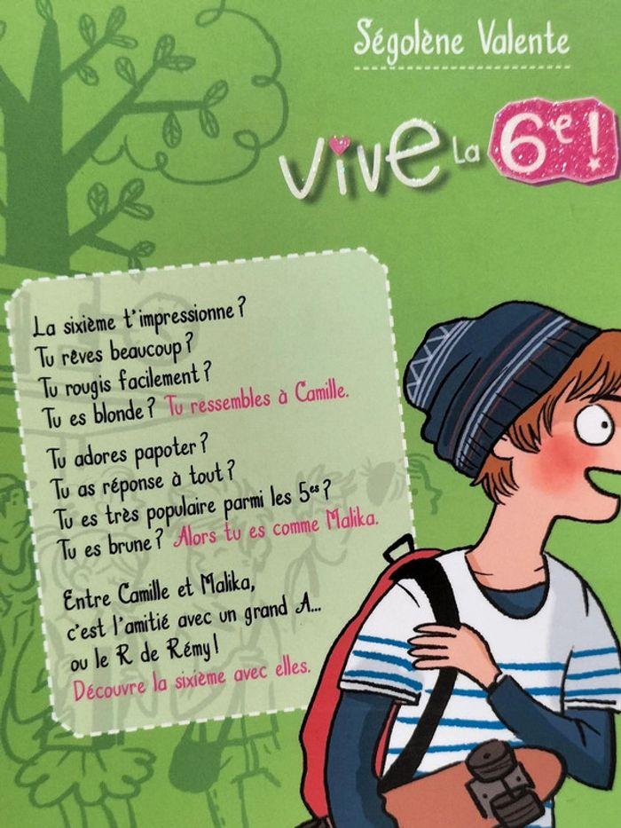 Livre Vive la 6ème! - photo numéro 3