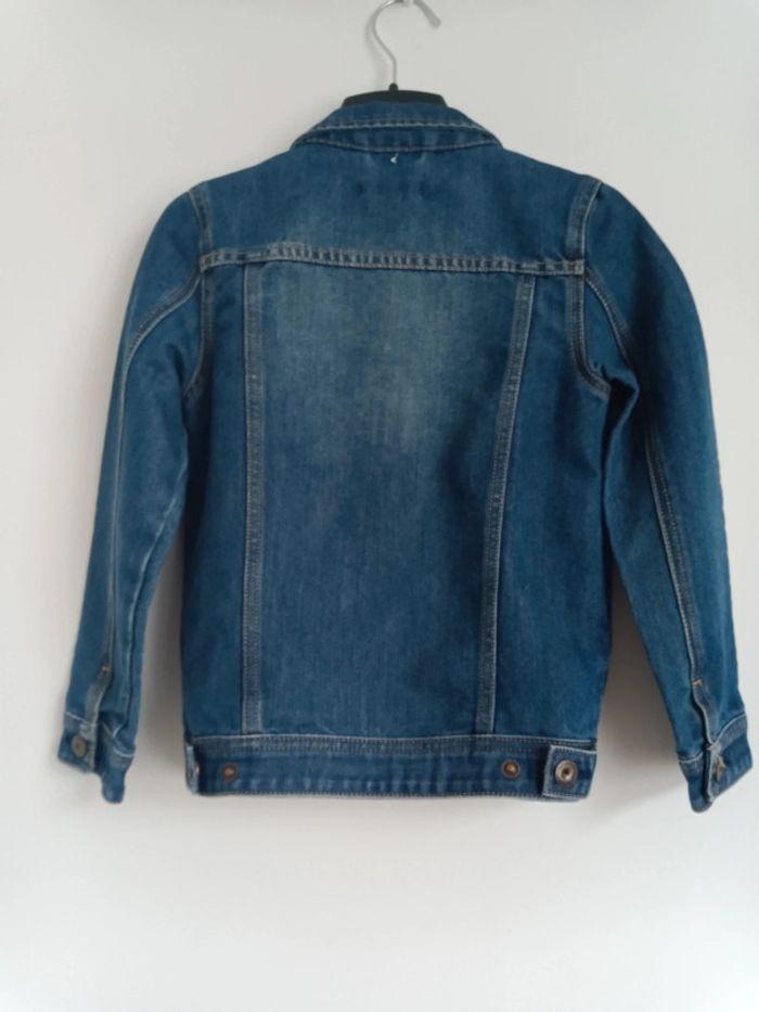 Veste en jeans foncé - photo numéro 3