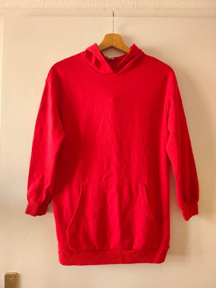 Sweatshirt rouge 12-13 ans - photo numéro 1