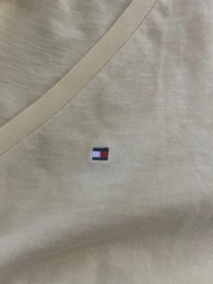 T-shirt Tommy Hilfiger col V - photo numéro 3