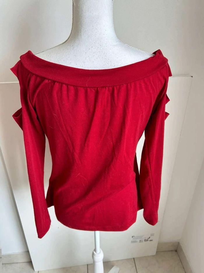 T shirt  rouge - photo numéro 3