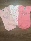 Lot de 3 bodies petit bateau taille 6 mois