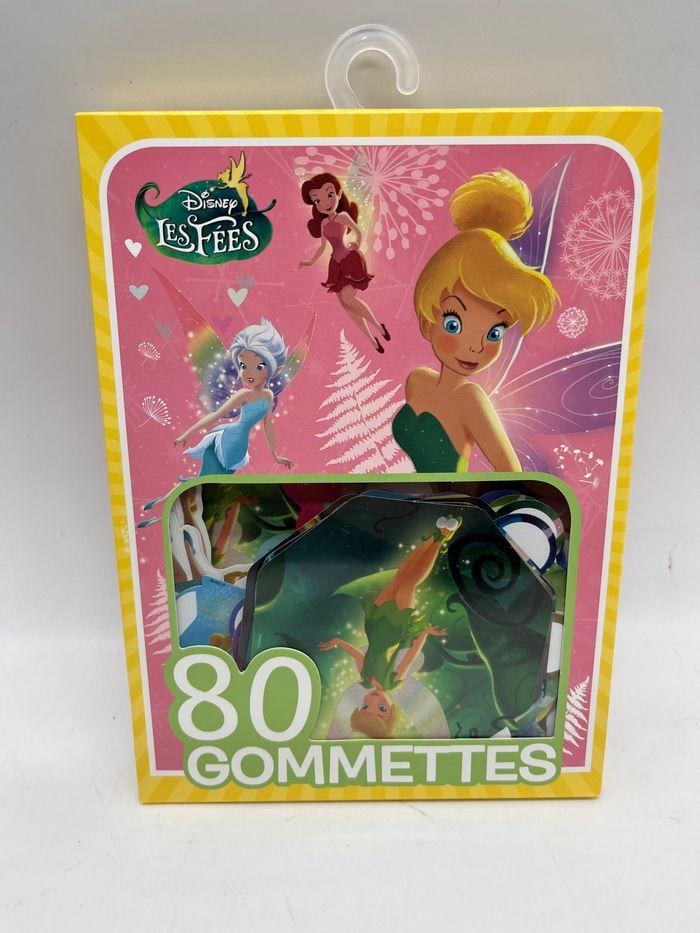 Paquet de 80 gommettes Disney Princesses Fée clochette Neuf - photo numéro 1