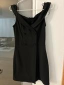 Robe noir bershka