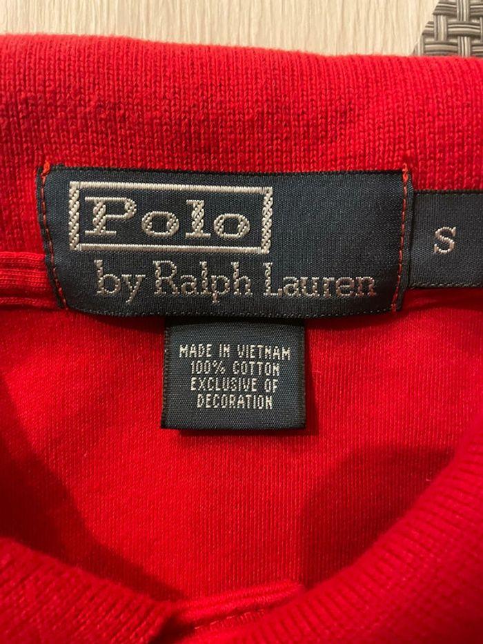 Polo rouge Ralph Lauren T 40 T S  us : T41 T42 - photo numéro 10