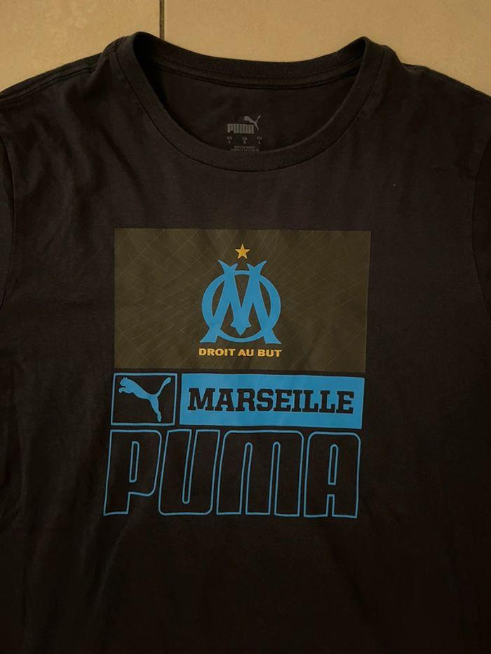 Tee shirt puma Marseille marine - photo numéro 2