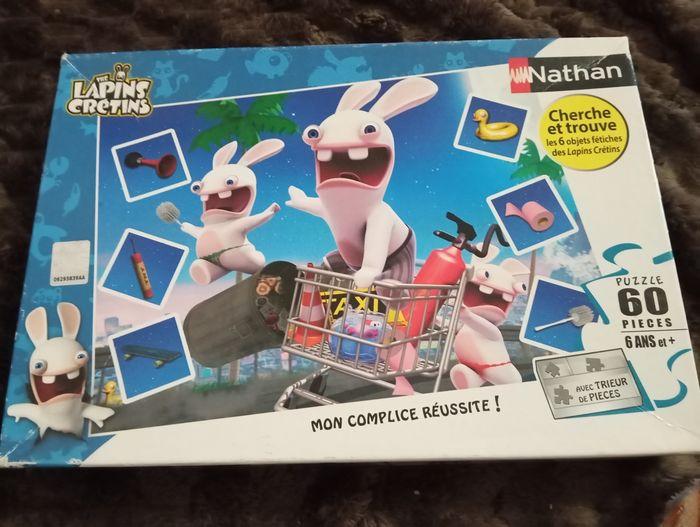 Vend puzzle  lapin crétin - photo numéro 1