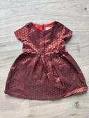 Robe de cérémonie bordeaux