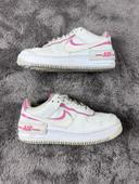 👟 Nike Air Force 1 Low Shadow Blanc et rose Pointure FR 40,5 US 9 👟