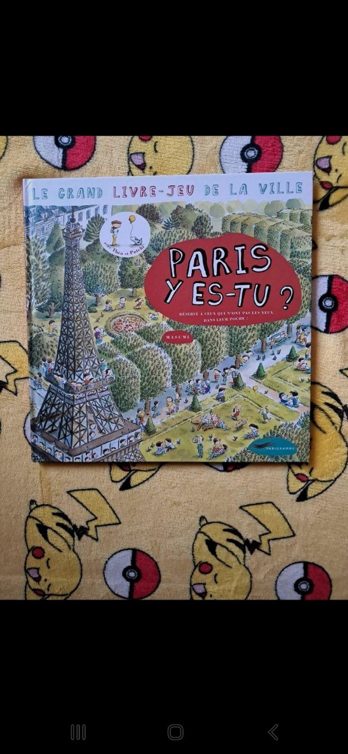 Livre jeu Paris y es tu ? - photo numéro 1