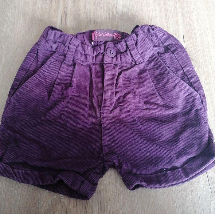 Short violet 2 ans Girls collection - photo numéro 1